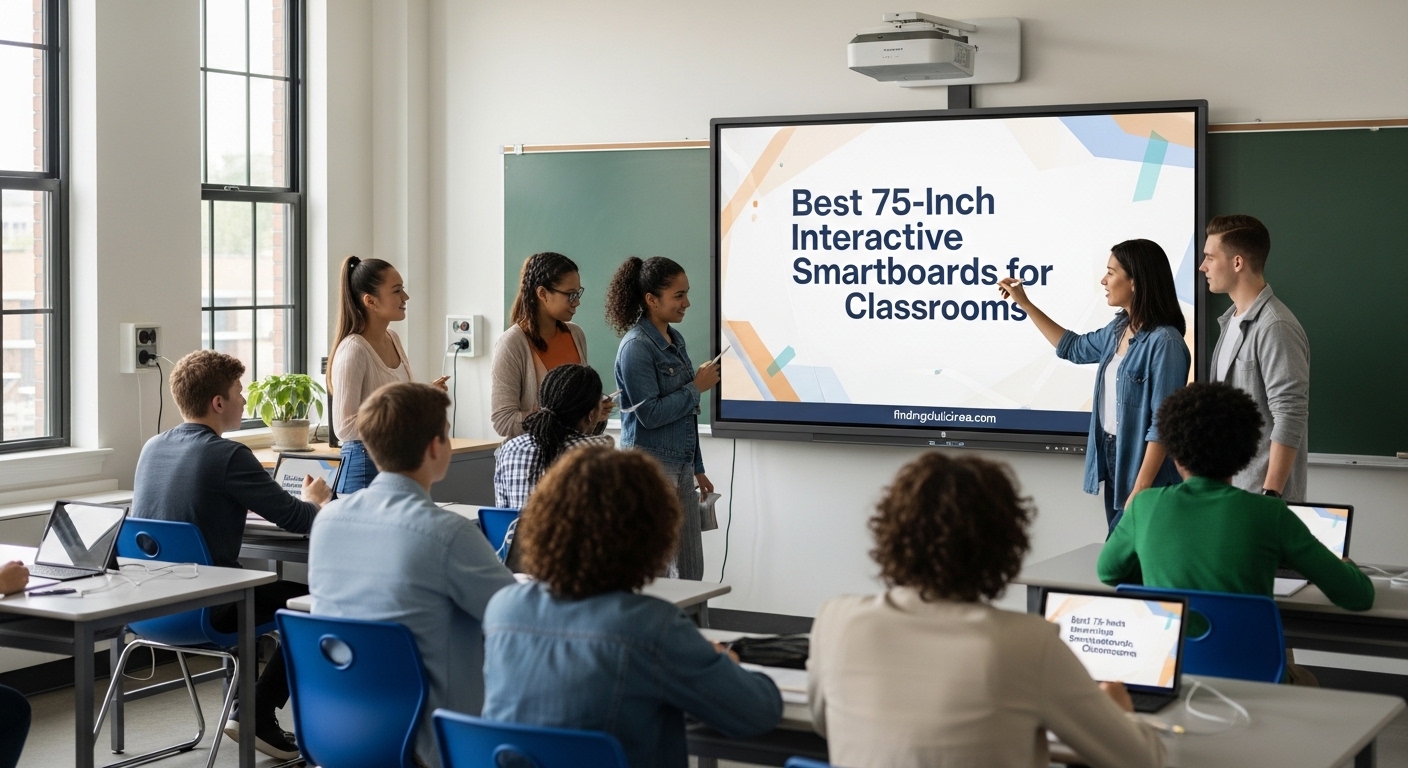 Best 75-Inch Interactive Smartboards for Classrooms