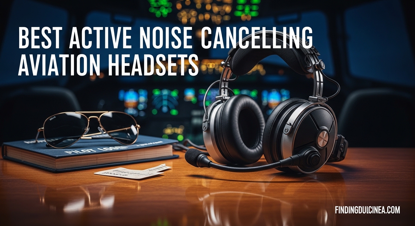 Best Active Noise Cancelling Aviation Headsets