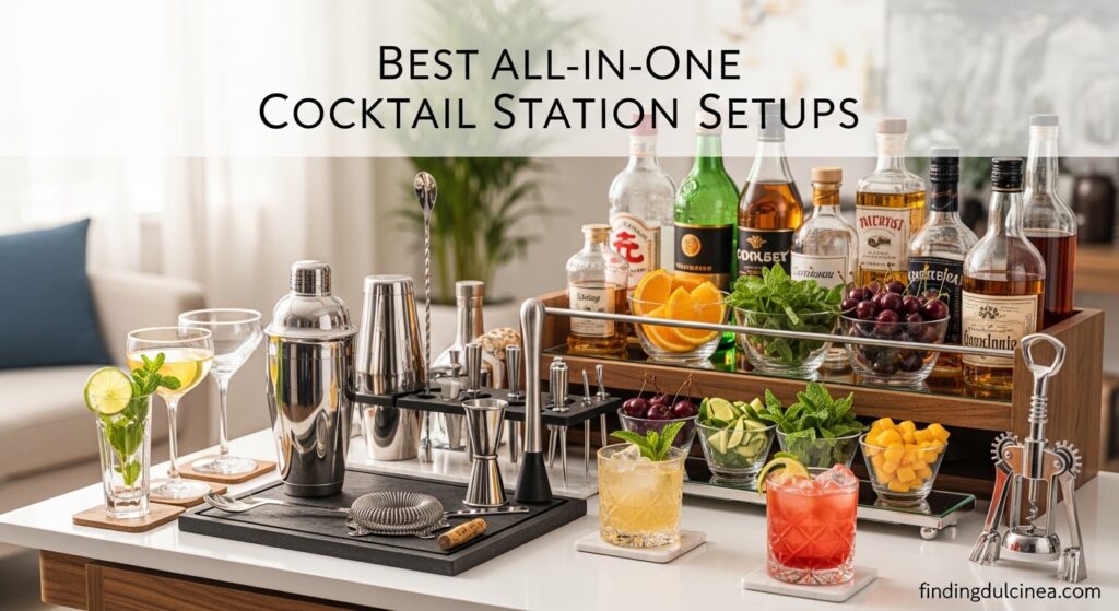 Current image: Best All-in-One Cocktail Station Setups