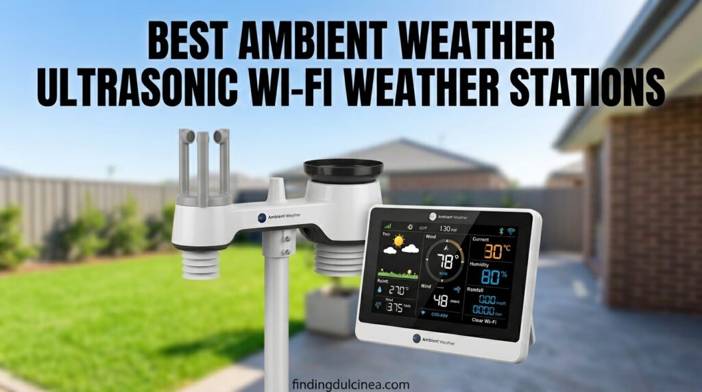 Current image: Best Ambient Weather Ultrasonic Wi-Fi Weather Stations