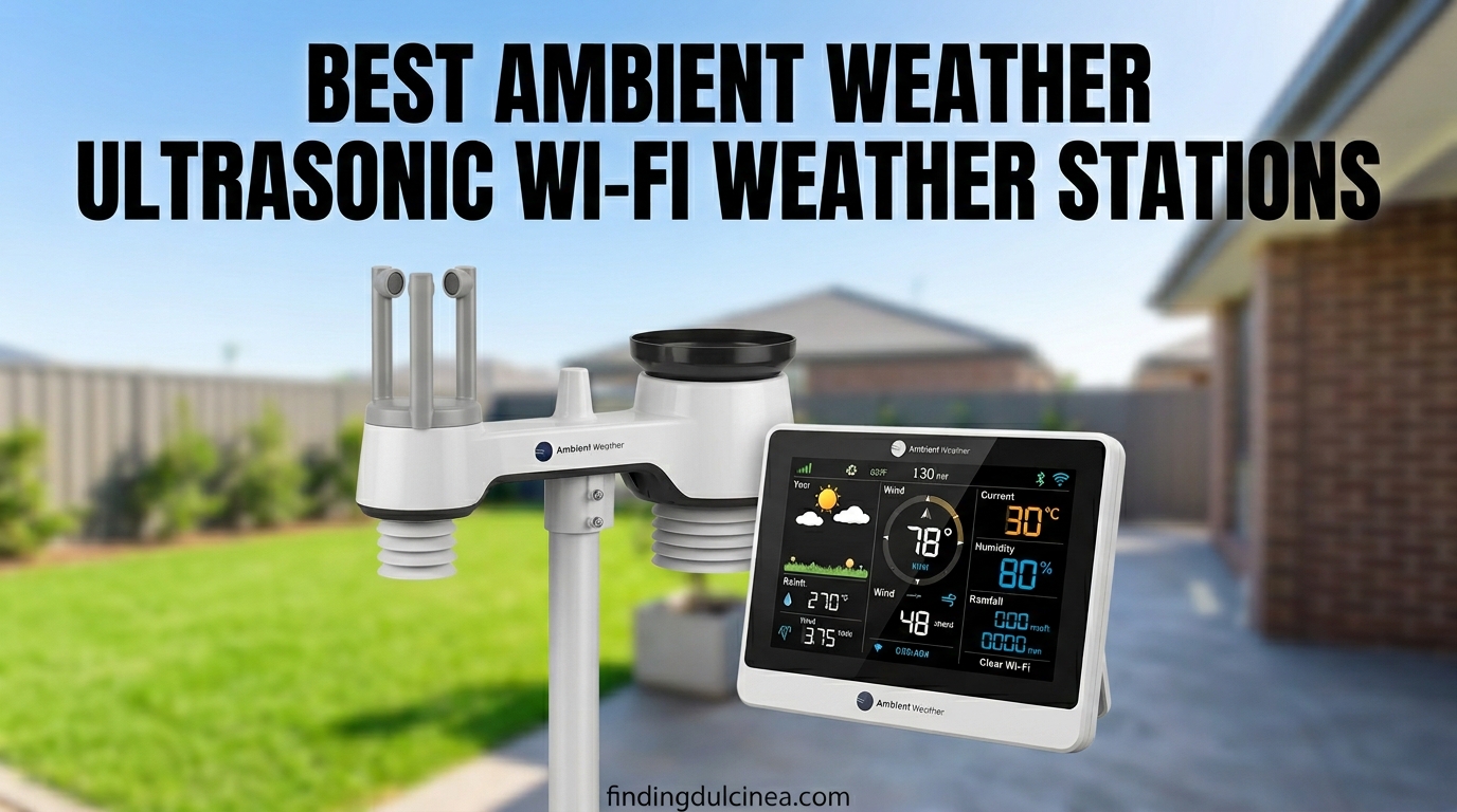 Best Ambient Weather Ultrasonic Wi-Fi Weather Stations