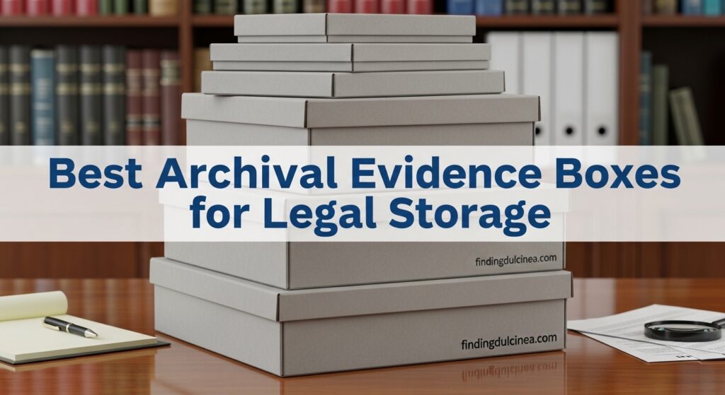 Current image: Best Archival Evidence Boxes for Legal Storage