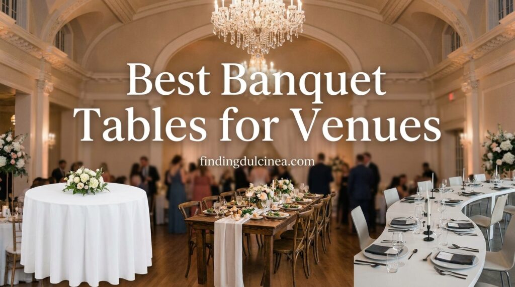 Current image: Best Banquet Tables for Venues