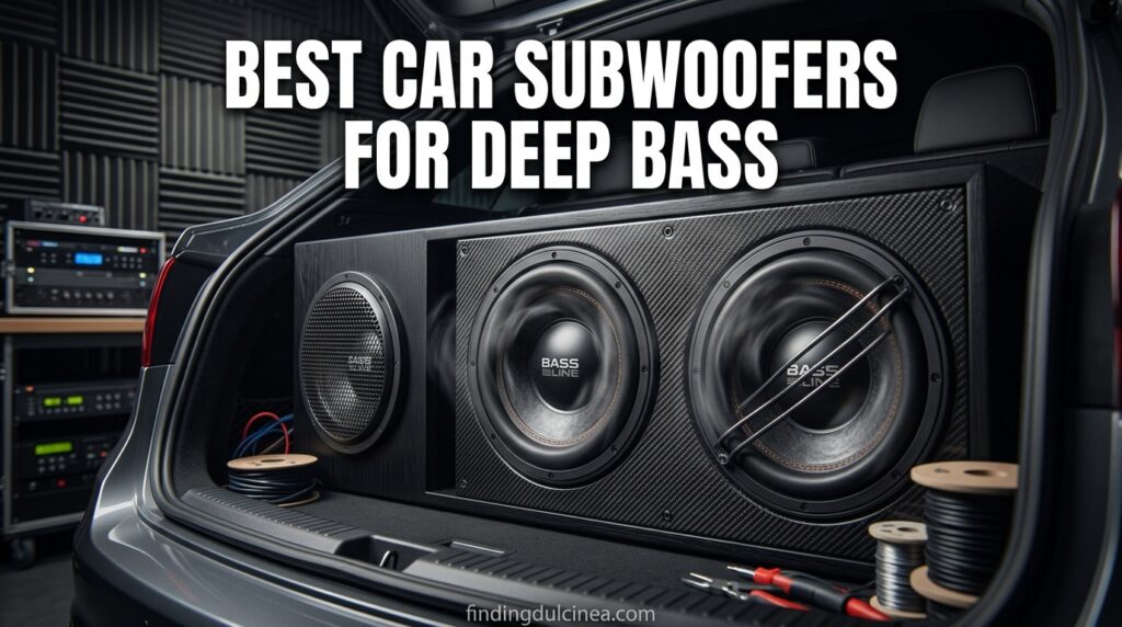 Current image: Best Car Subwoofers for Deep Bass