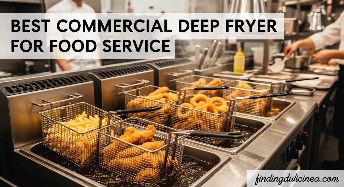 Best Commercial Deep Fryer for Food Service
