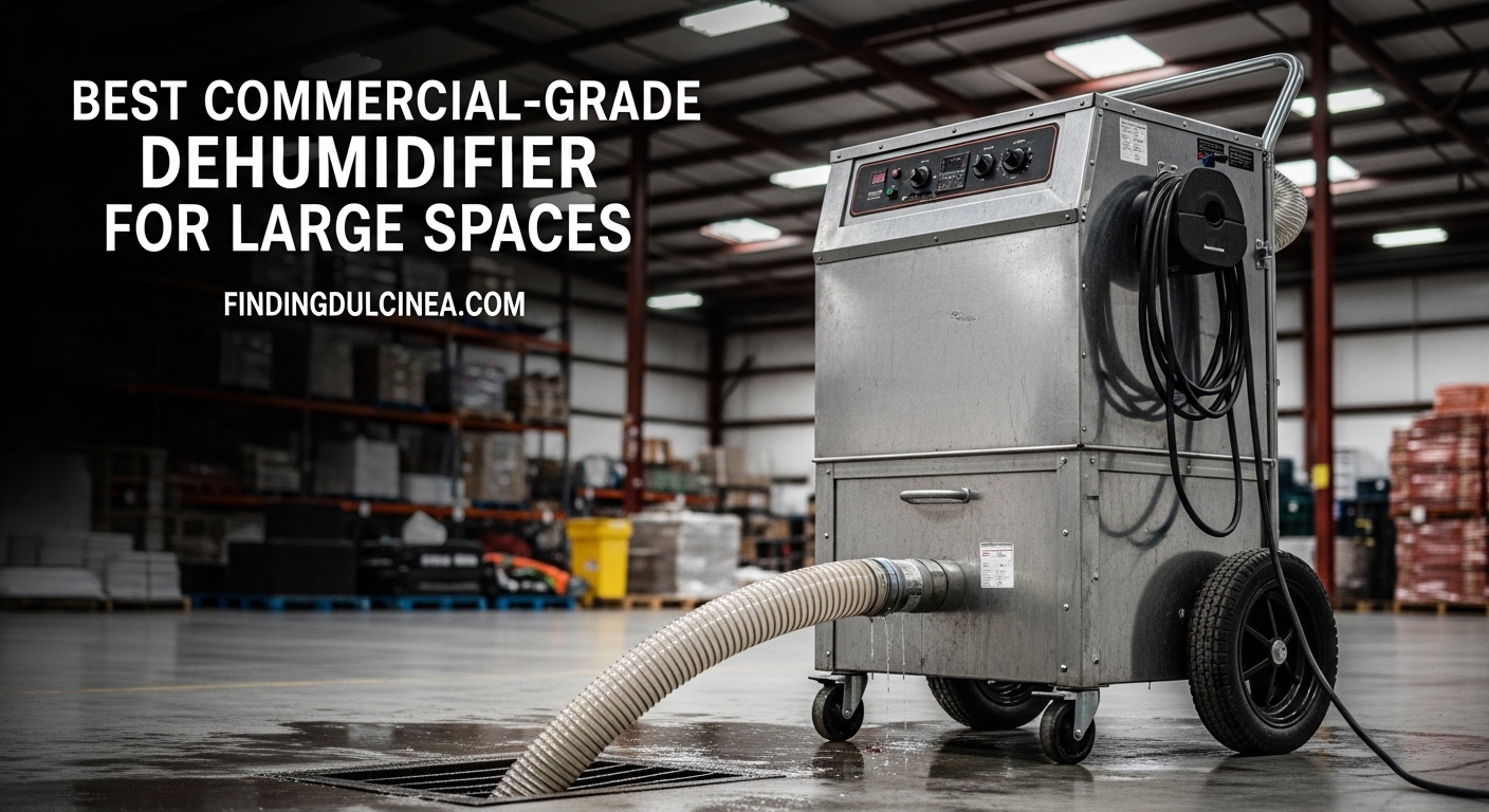 Best Commercial-Grade Dehumidifier for Large Spaces