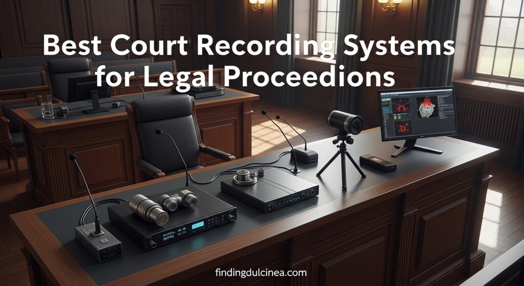 Current image: Best Court Recording Systems for Legal Proceedings