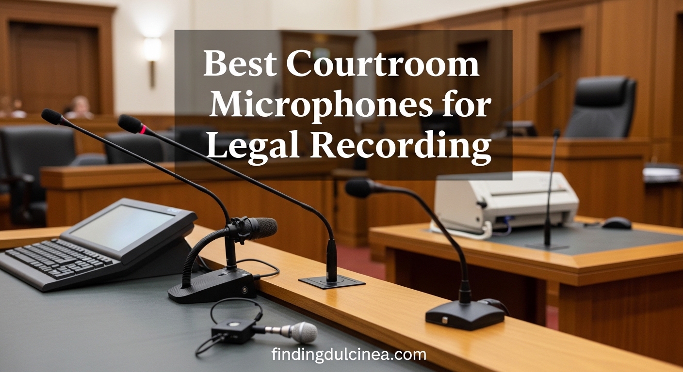 Best Courtroom Microphones for Legal Recording