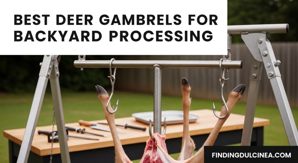 Current image: Best Deer Gambrels for Backyard Processing
