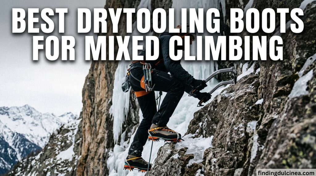 Current image: Best Drytooling Boots for Mixed Climbing