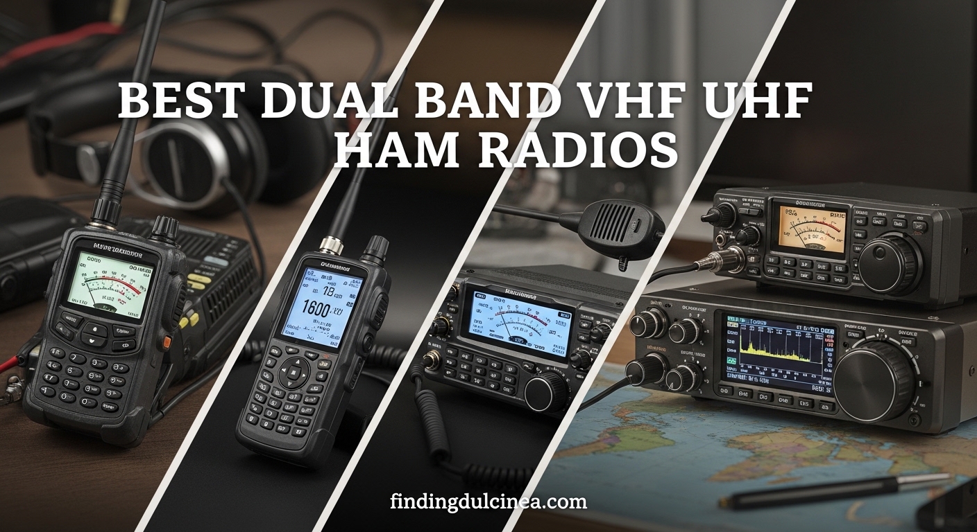 Best Dual Band VHF UHF Ham Radios