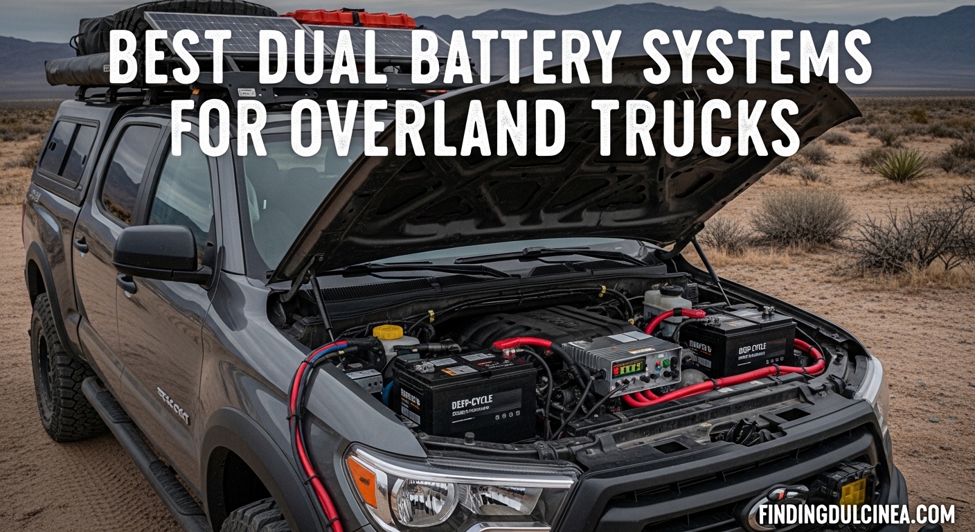 Best Dual Battery Systems for Overland Trucks