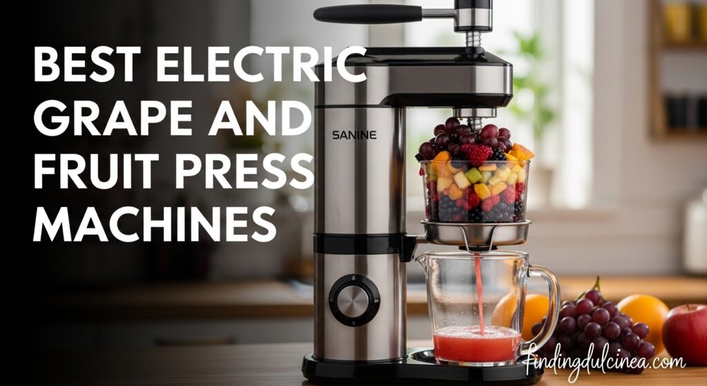 Current image: Best Electric Grape and Fruit Press Machines