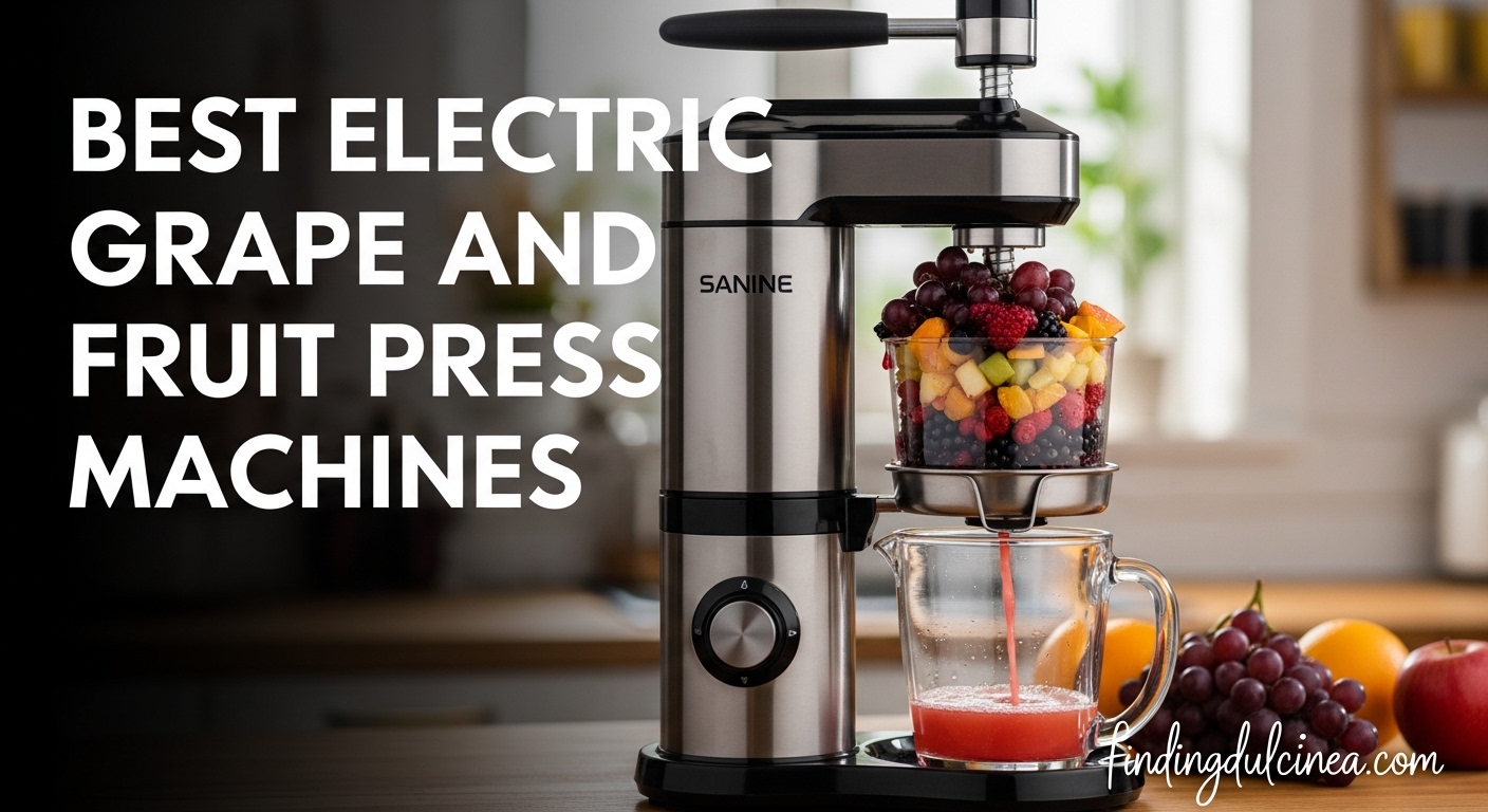 Best Electric Grape and Fruit Press Machines