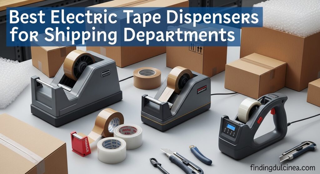 Current image: Best Electric Tape Dispensers for Shipping Departments