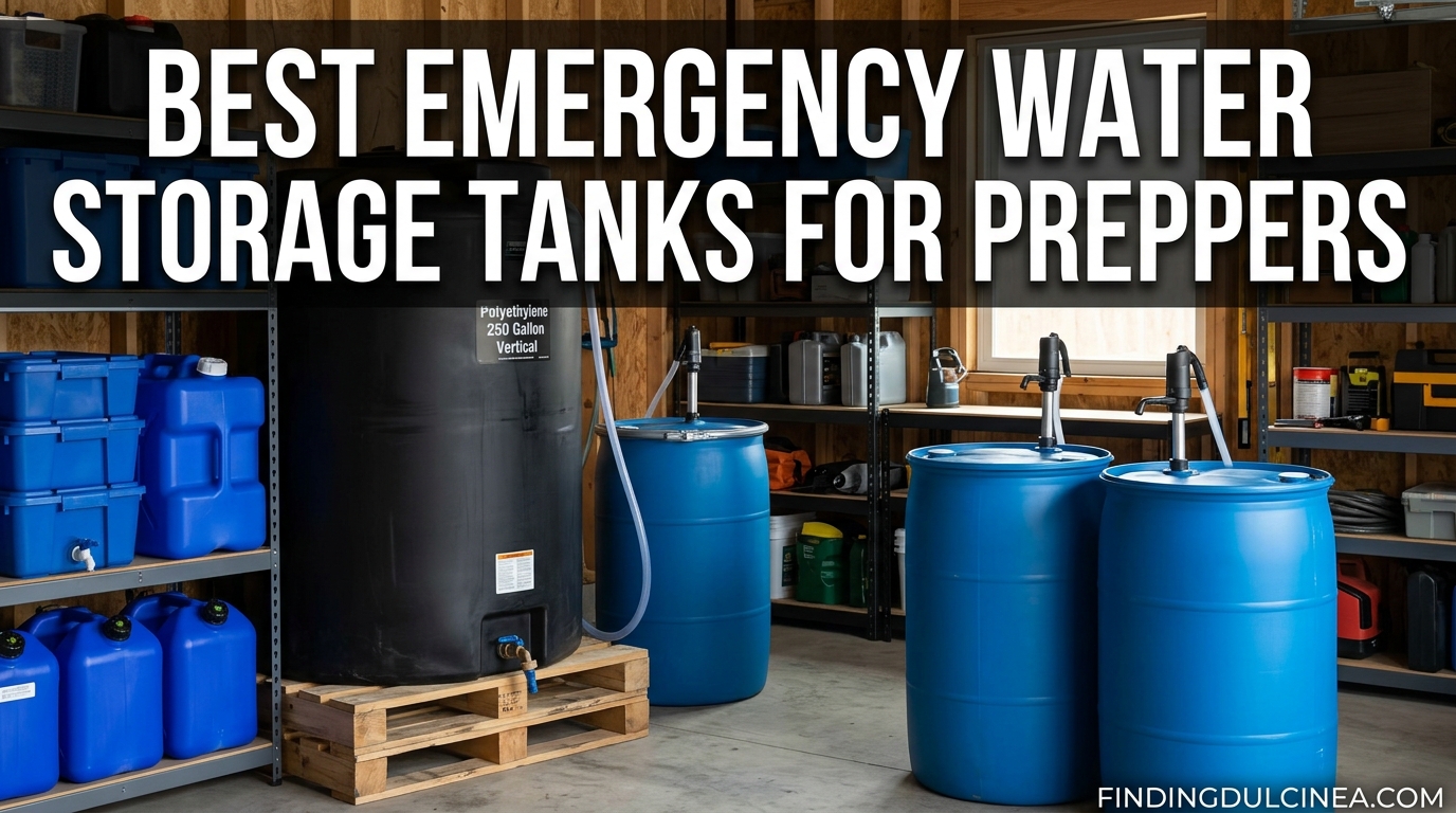 Best Emergency Water Storage Tanks for Preppers