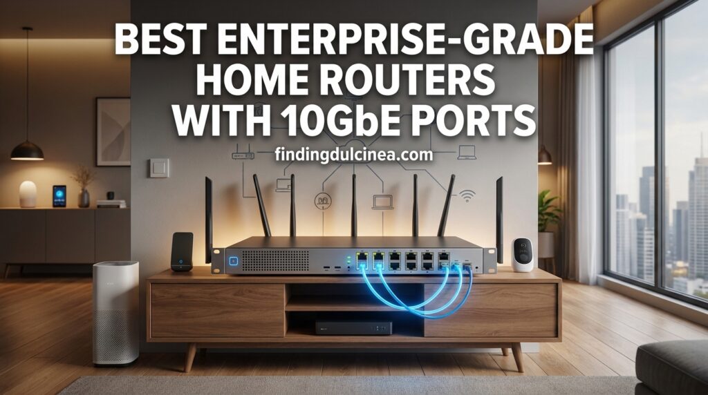 Current image: Best Enterprise-Grade Home Routers With 10GbE Ports