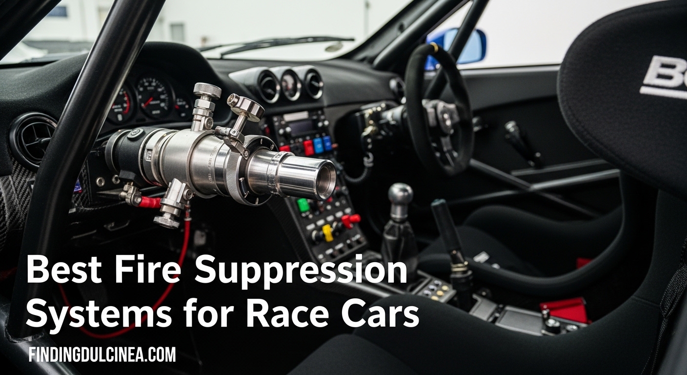 Best Fire Suppression Systems for Race Cars