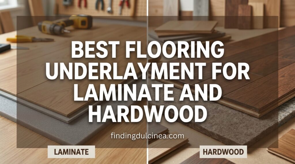 Current image: Best Flooring Underlayment for Laminate and Hardwood