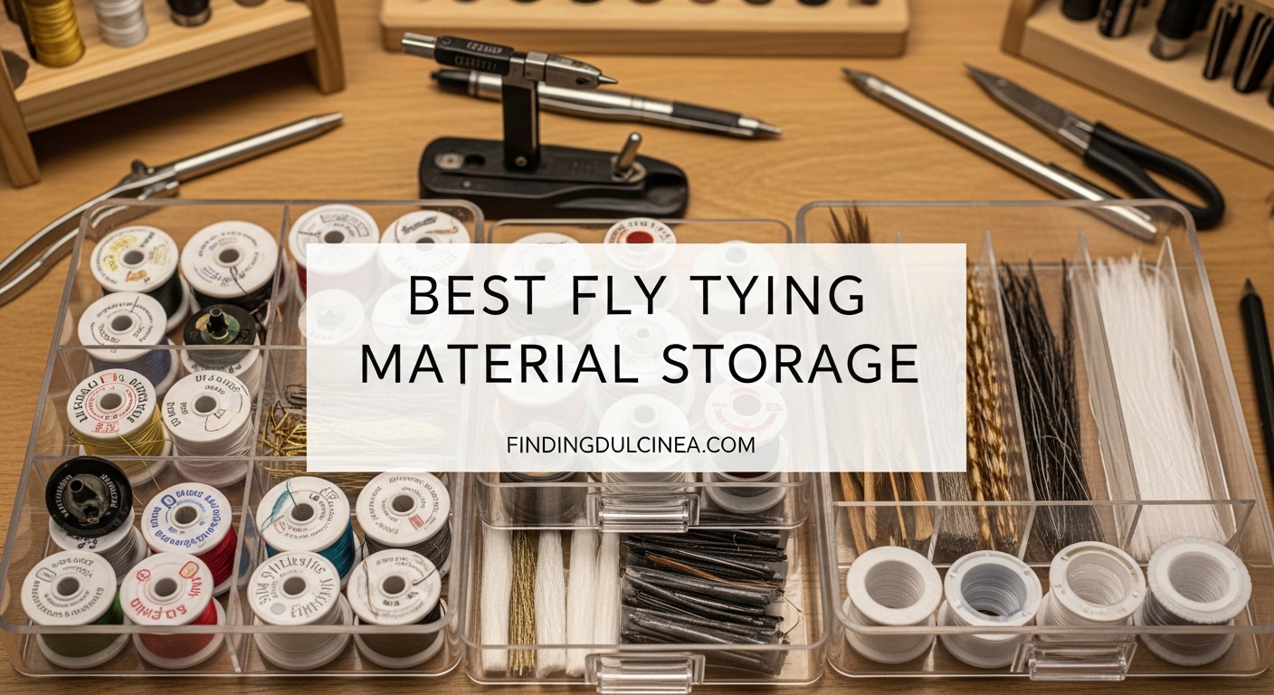 Best Fly Tying Material Storage