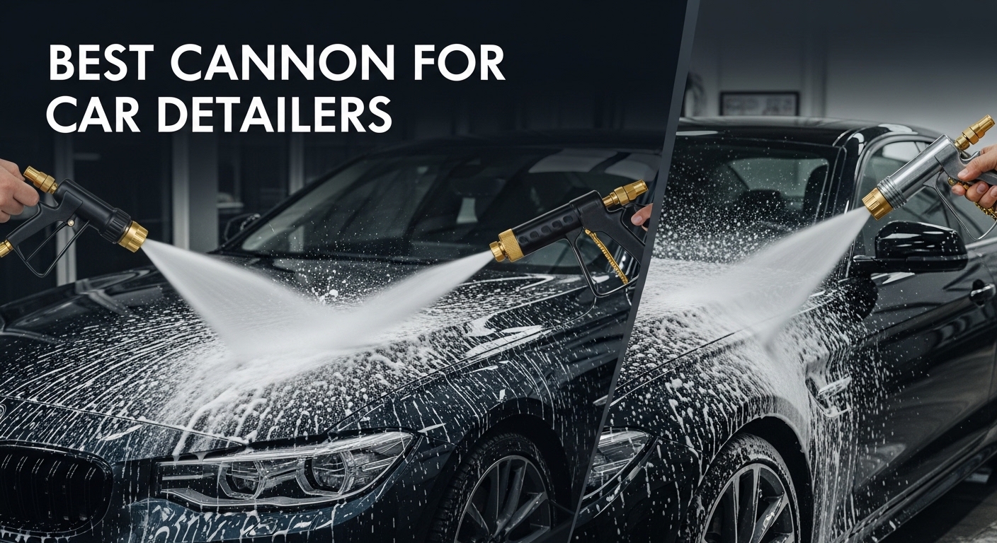 Best Foam Cannons for Car Detailers