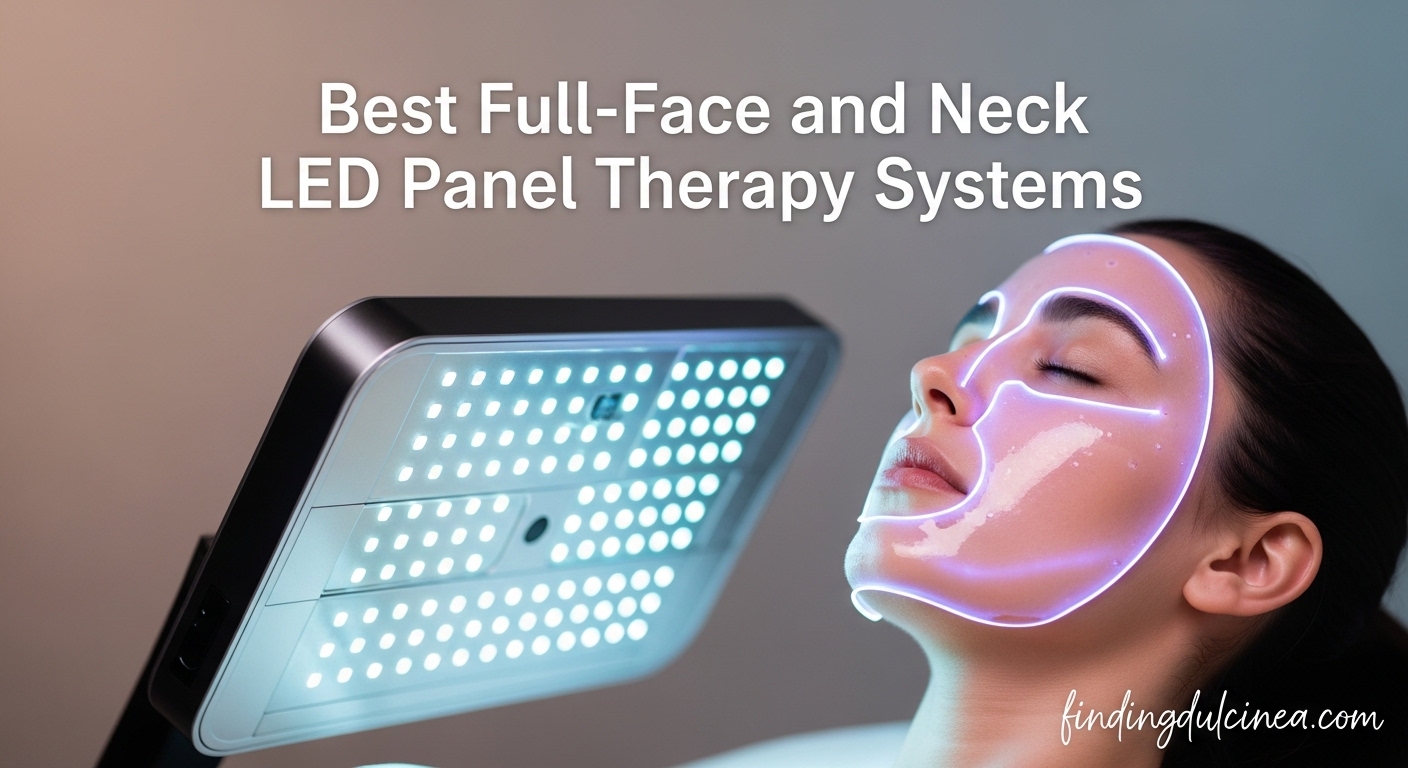 Best Full-Face and Neck LED Panel Therapy Systems