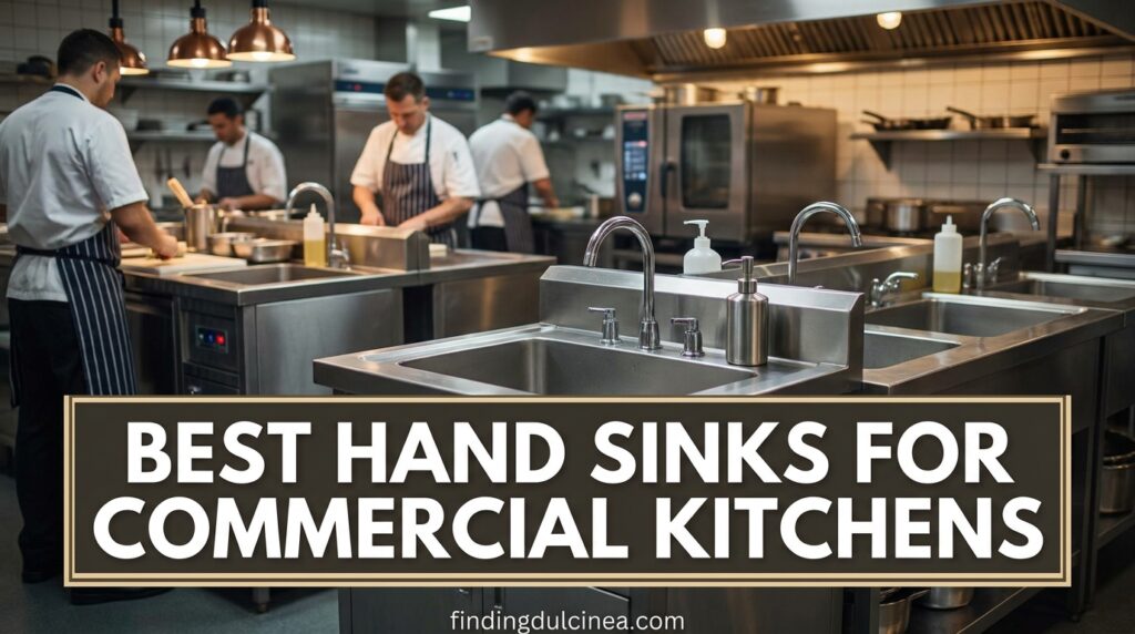 Current image: Best Hand Sinks for Commercial Kitchens