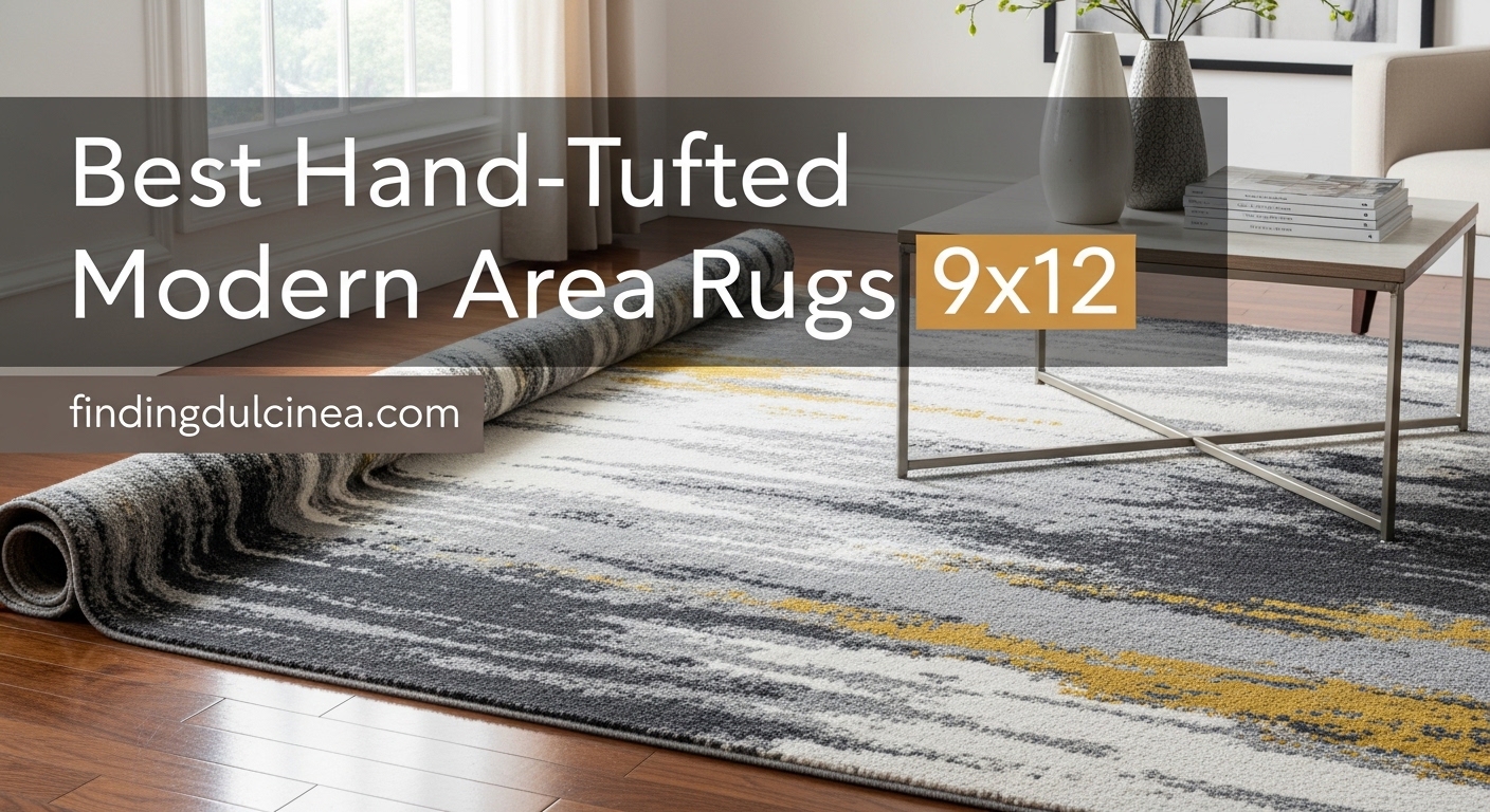 Best Hand-Tufted Modern Area Rugs 9x12
