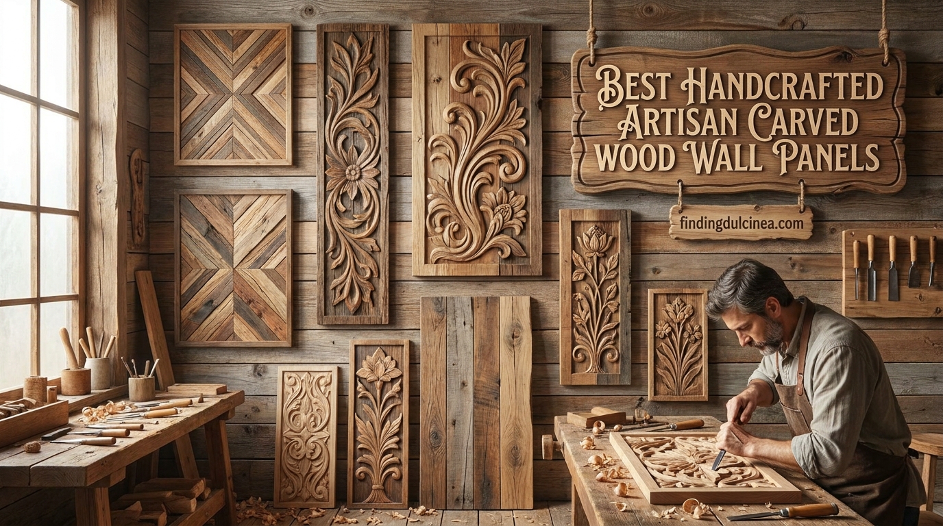 Best Handcrafted Artisan Carved Wood Wall Panels