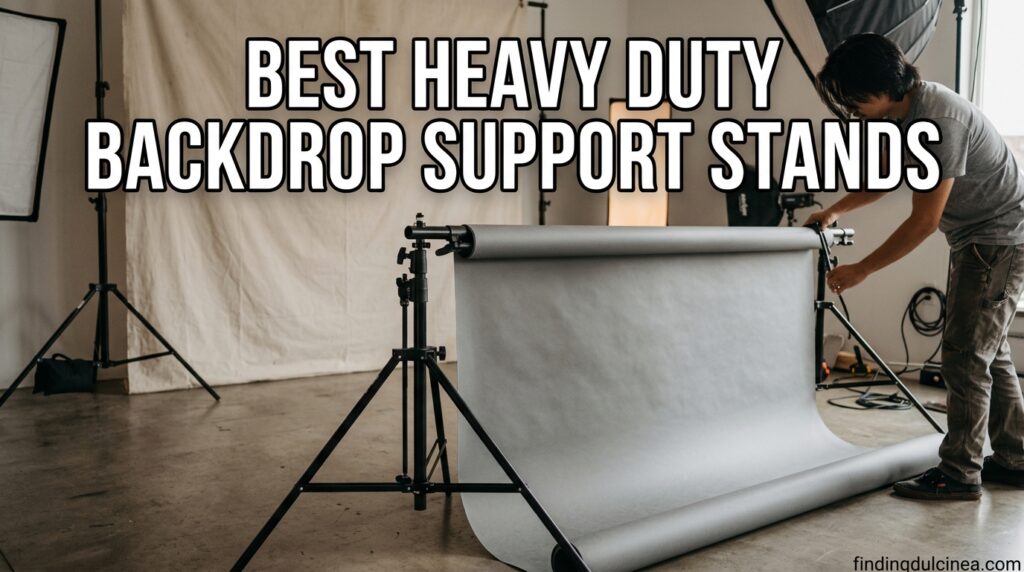 Current image: Best Heavy Duty Backdrop Support Stands