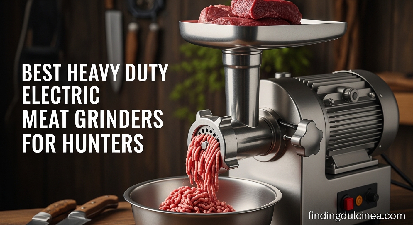 Best Heavy Duty Electric Meat Grinders for Hunters