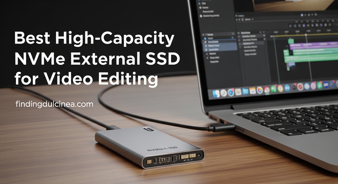Best High-Capacity NVMe External SSD for Video Editing