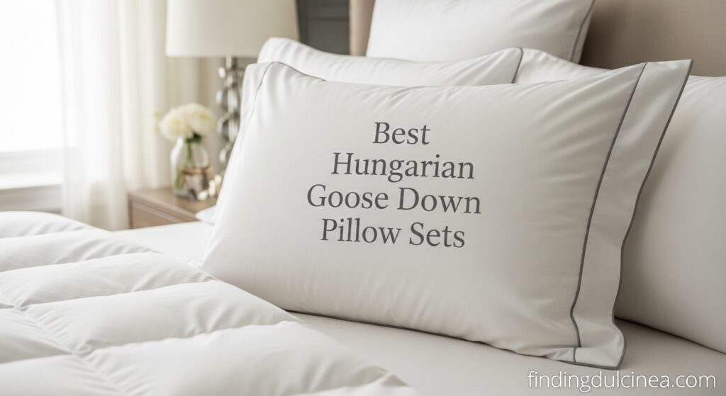 Current image: Best Hungarian Goose Down Pillow Sets