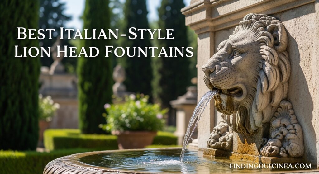 Current image: Best Italian-Style Lion Head Fountains