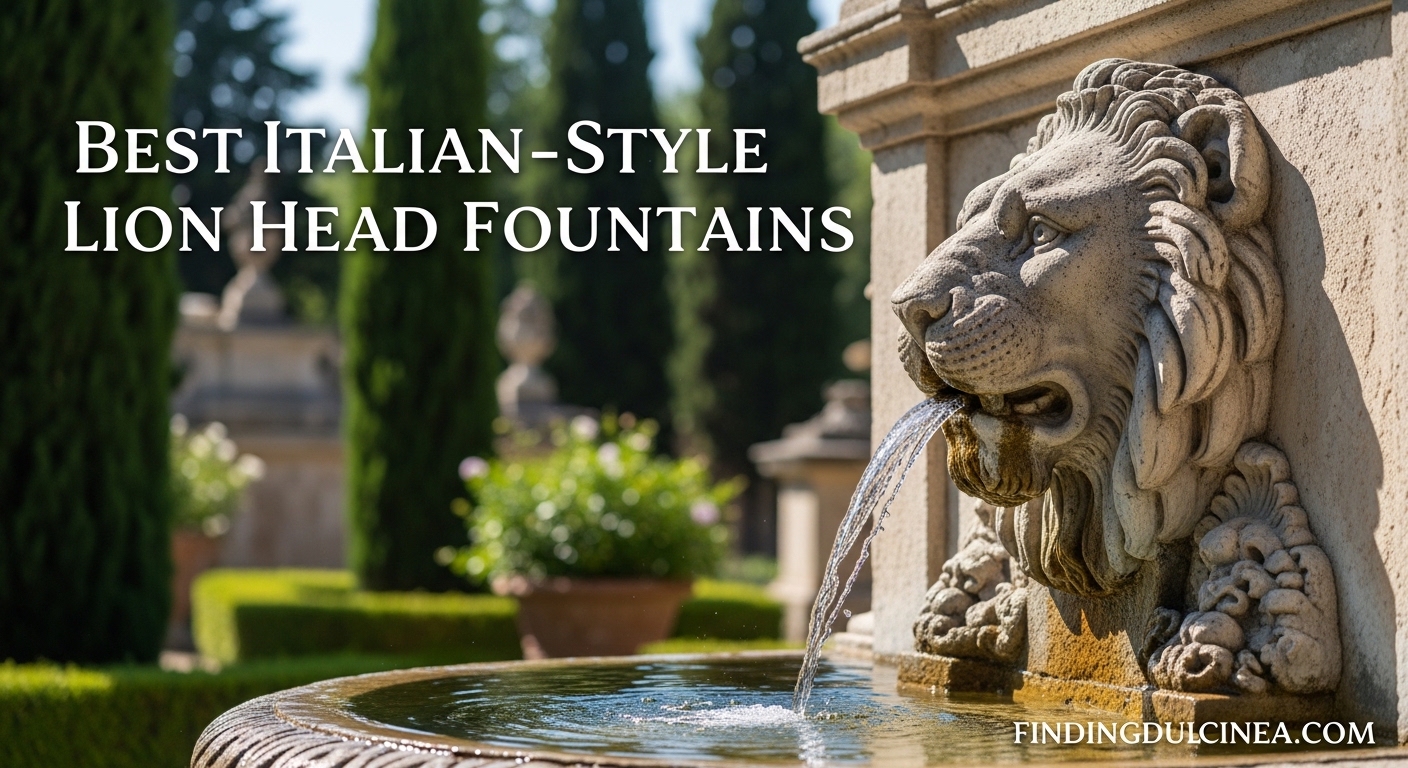 Best Italian-Style Lion Head Fountains
