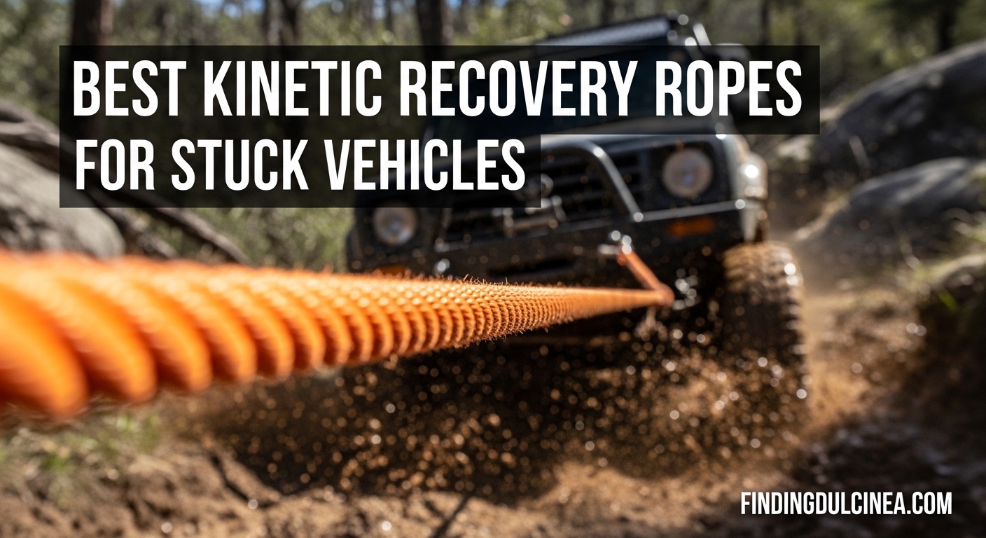 Best Kinetic Recovery Ropes for Stuck Vehicles