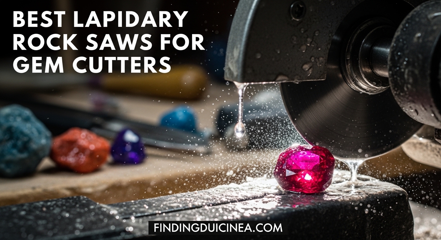 Best Lapidary Rock Saws for Gem Cutters
