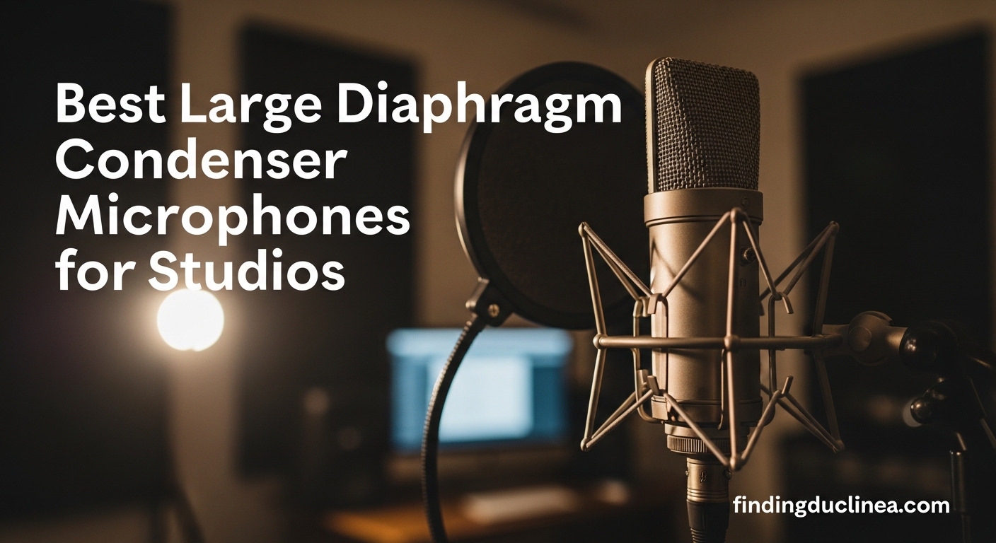 Best Large Diaphragm Condenser Microphones for Studios