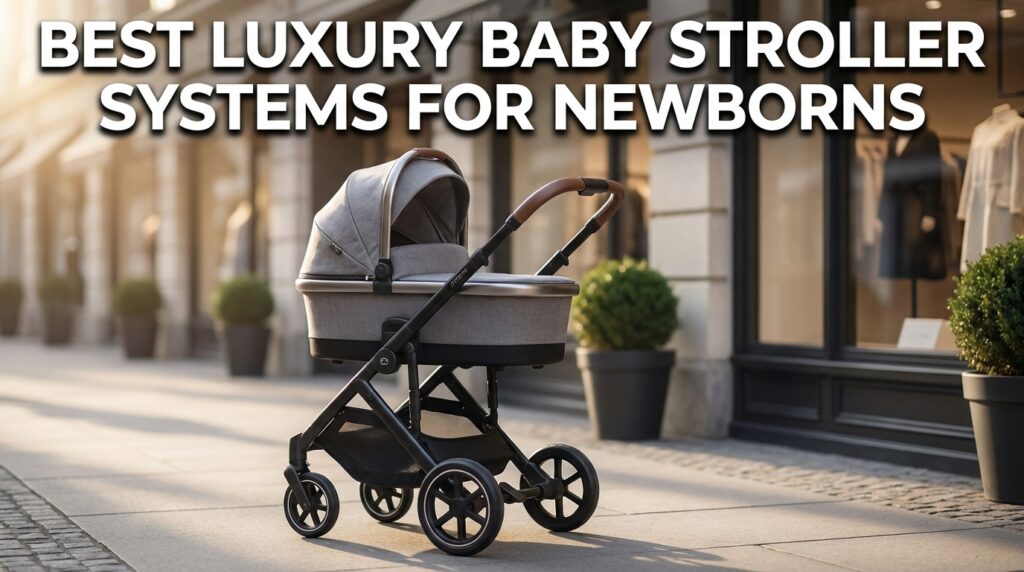 Current image: Best Luxury Baby Stroller Systems for Newborns
