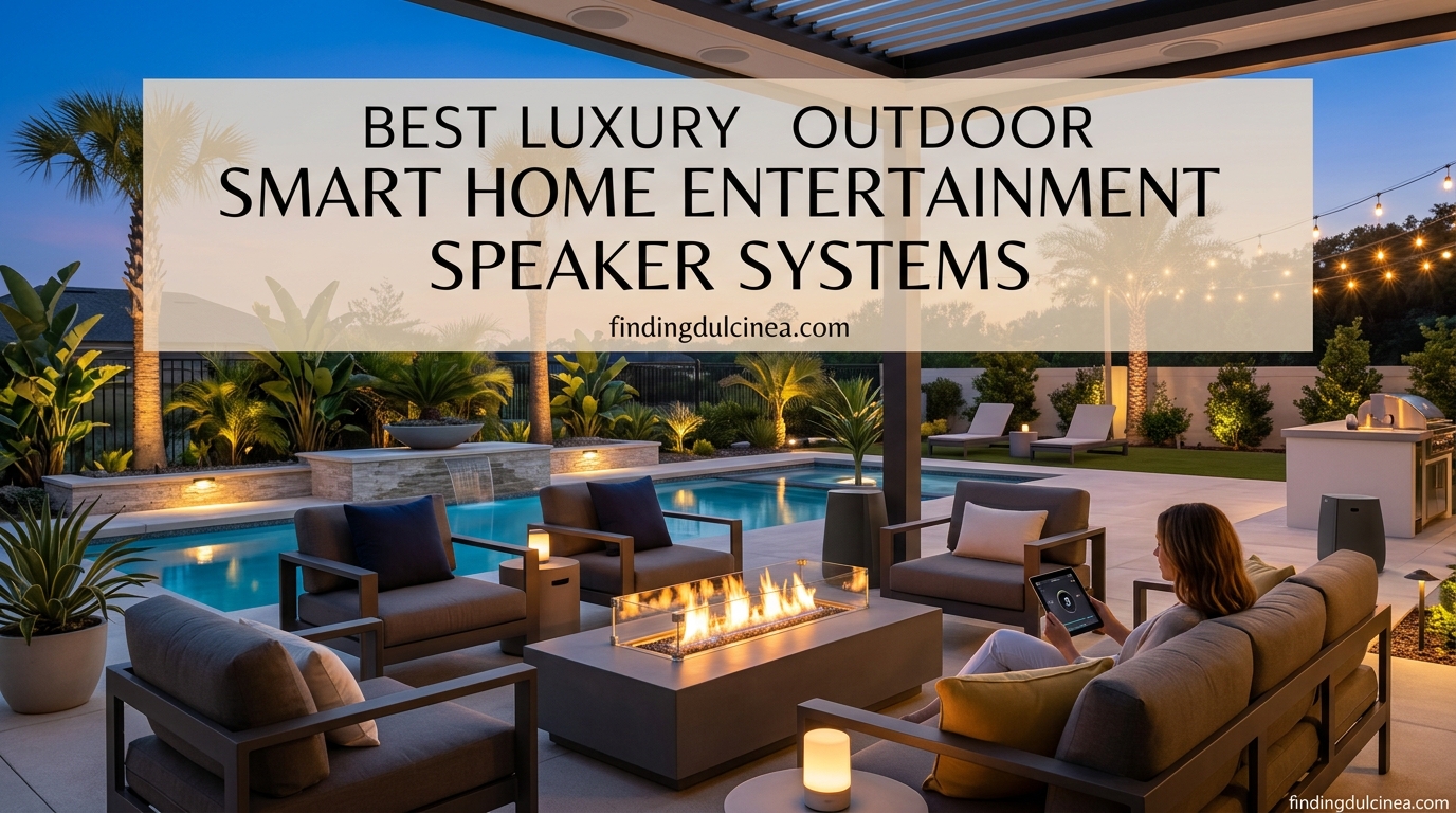 Best Luxury Outdoor Smart Home Entertainment Speaker Systems