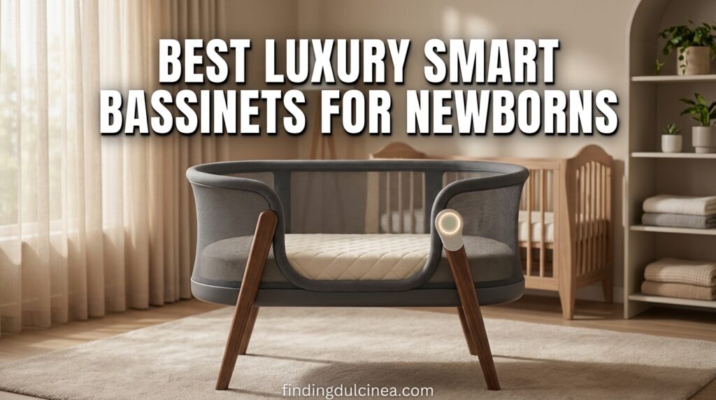 Current image: Best Luxury Smart Bassinets for Newborns