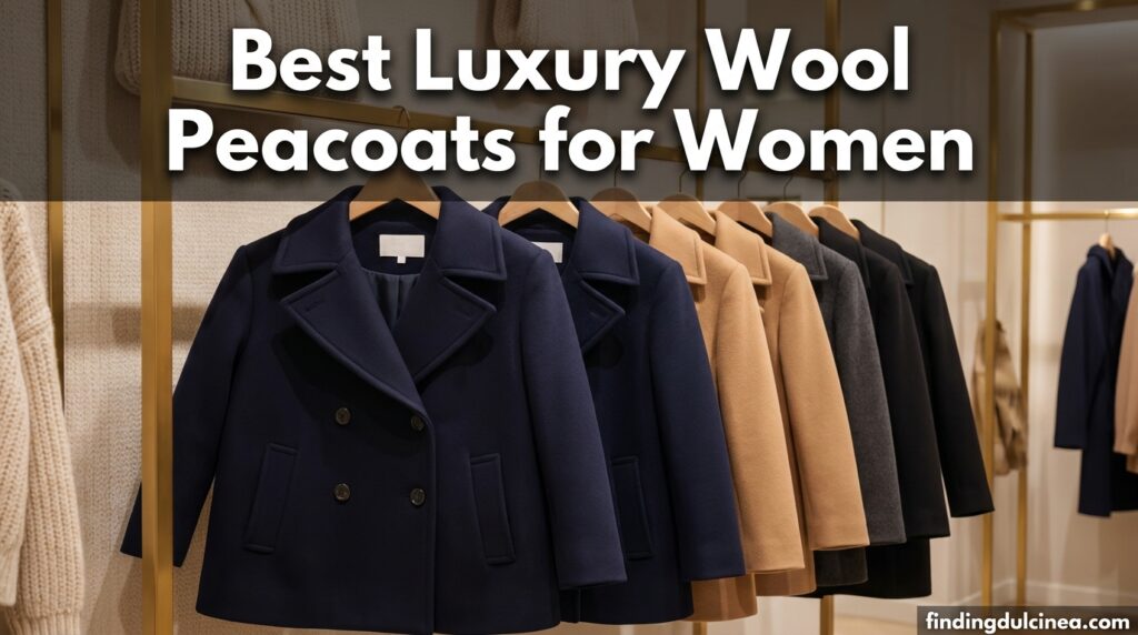 Current image: Best Luxury Wool Peacoats for Women