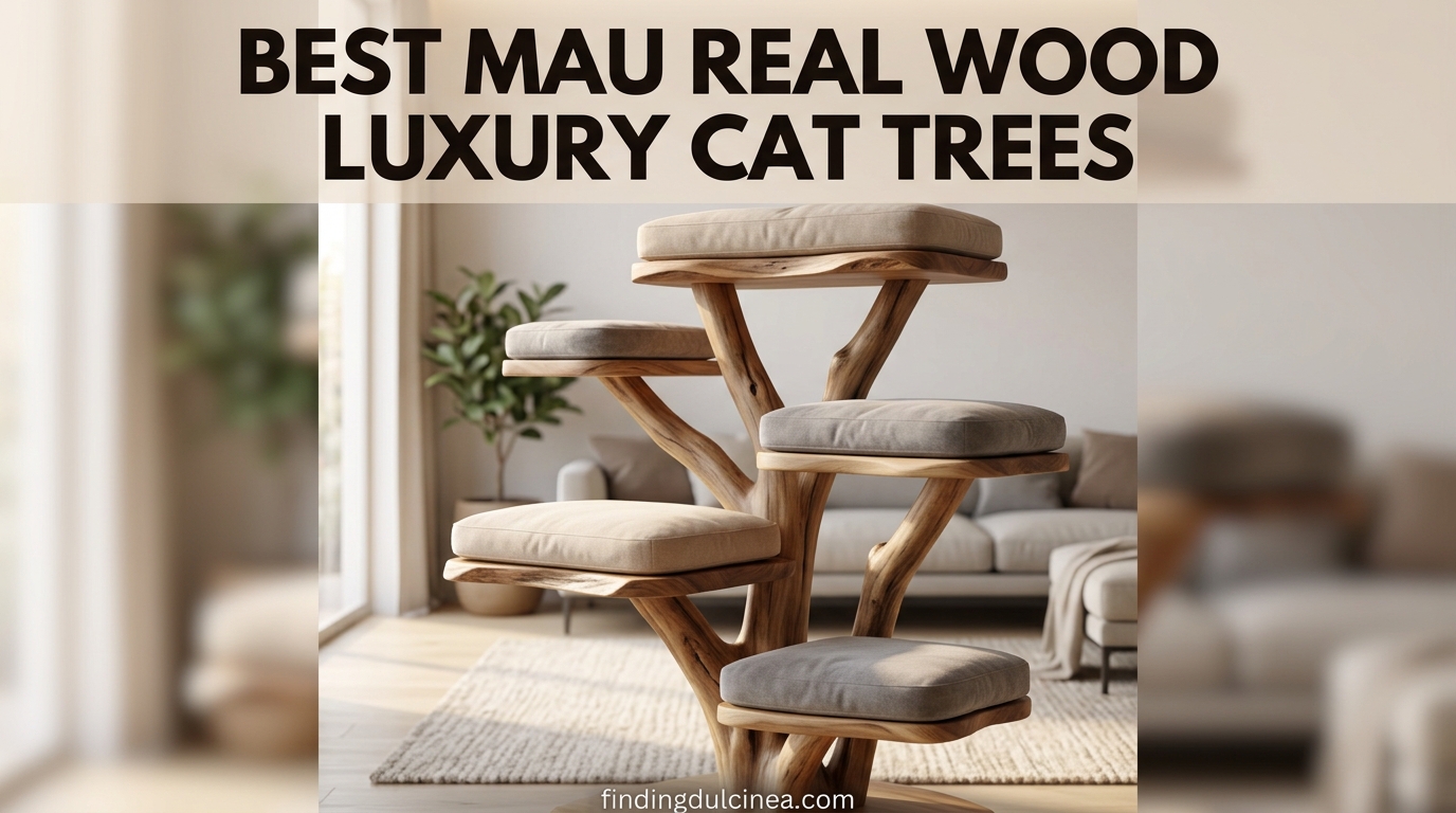 Best Mau Real Wood Luxury Cat Trees