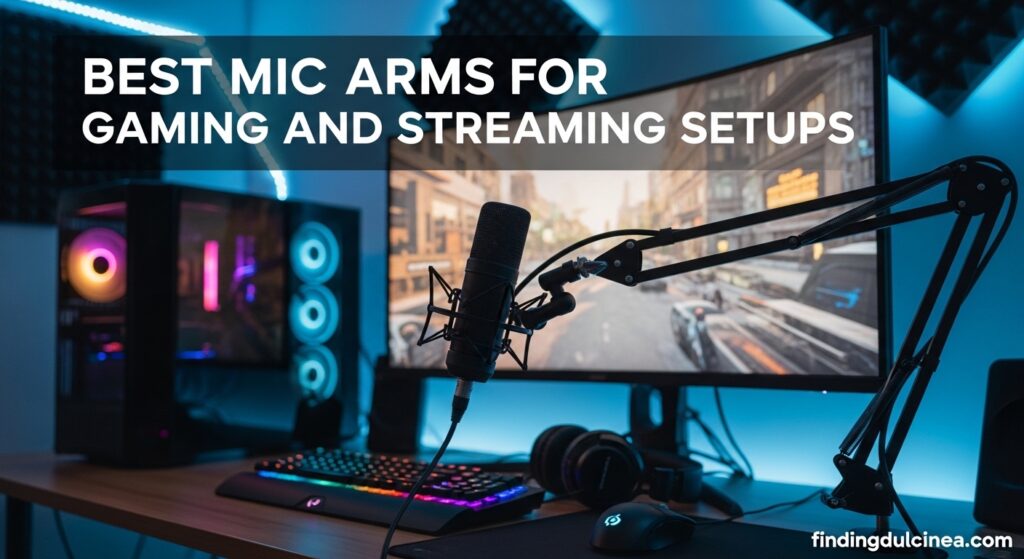 Current image: Best Mic Arms for Gaming and Streaming Setups