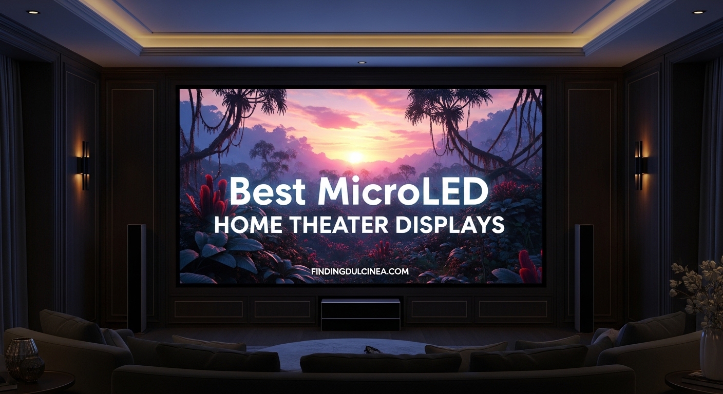 Best MicroLED Home Theater Displays