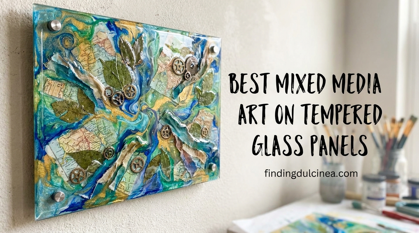 Best Mixed Media Art on Tempered Glass Panels