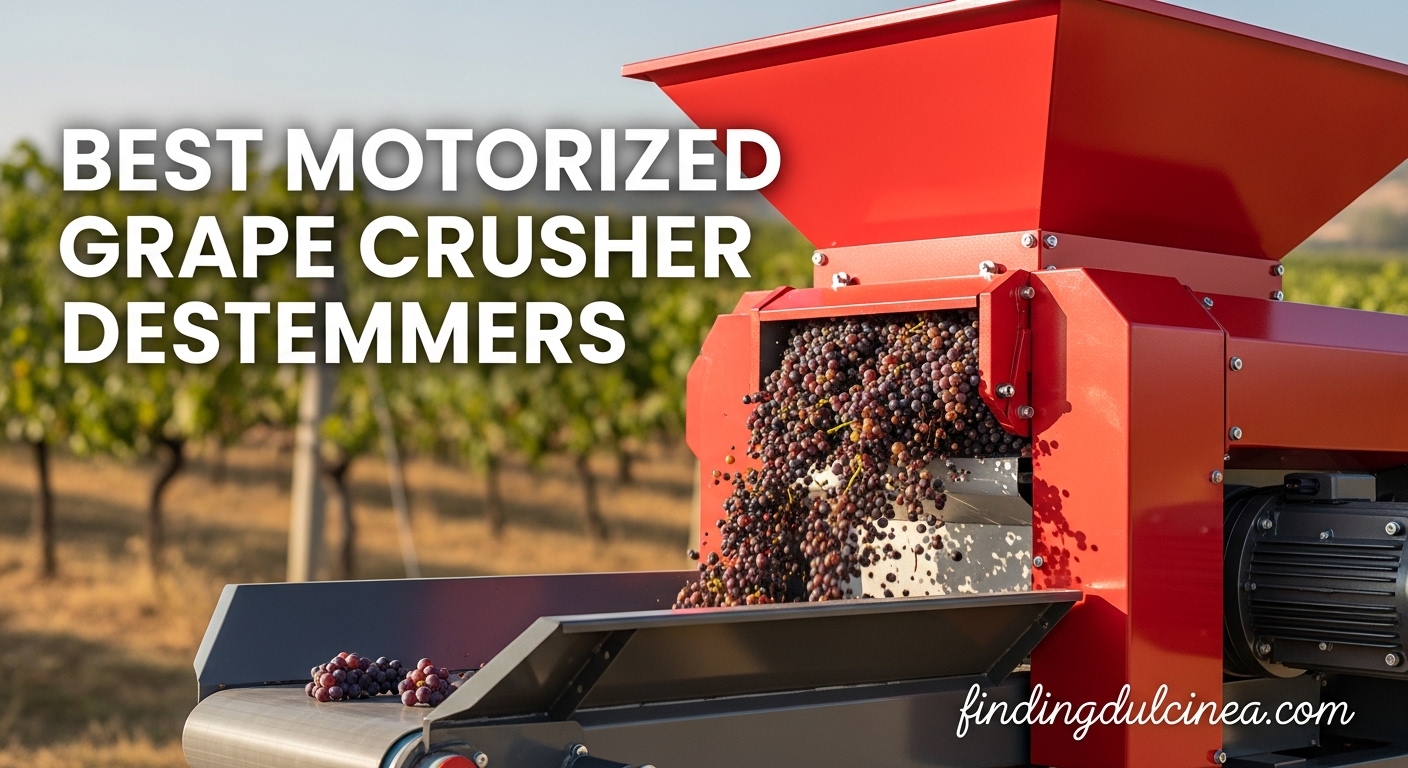 Best Motorized Grape Crusher Destemmers