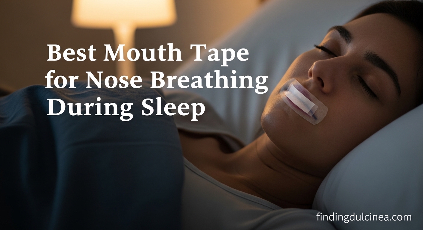Best Mouth Tape for Nose Breathing During Sleep