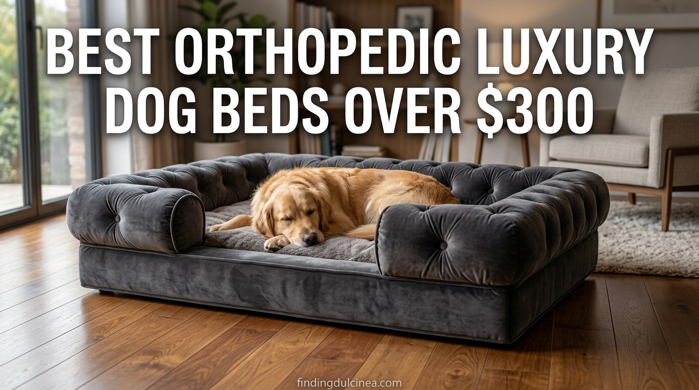 Best Orthopedic Luxury Dog Beds Over $300