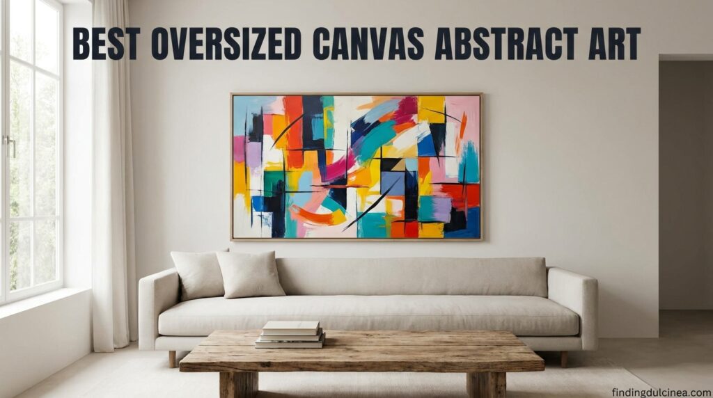 Current image: Best Oversized Canvas Abstract Art